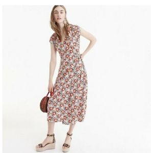 J.Crew Midi Wrap Dress